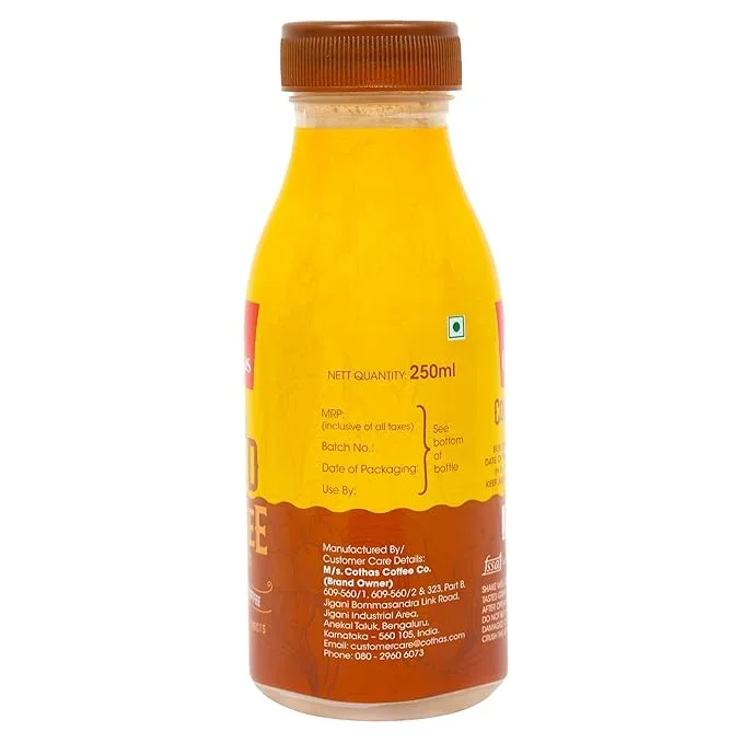 Cothas Classic Cold Coffee, Pure Filter Coffee, 250ml image 6