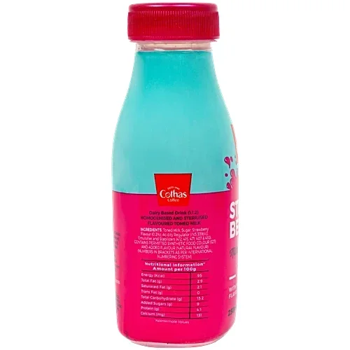 Cothas, Strawberry Milkshake, 250 ml image 2