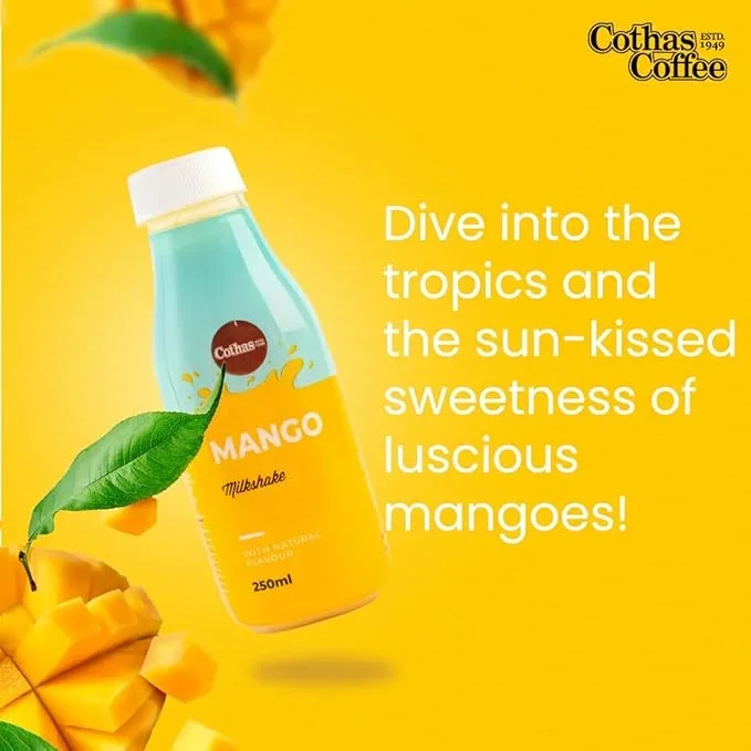 Cothas Mango Milkshake 250 ml image 4
