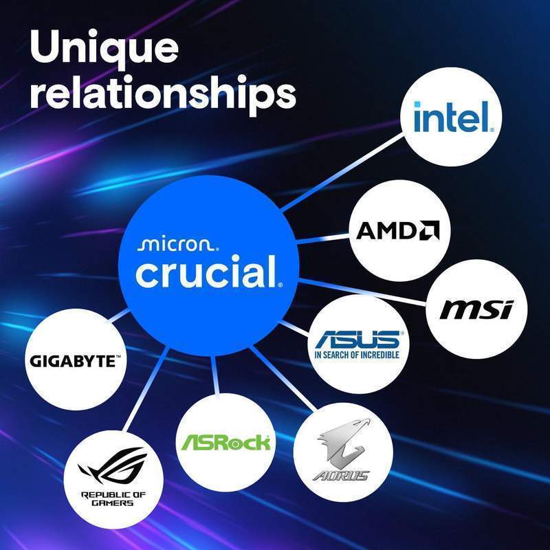 Crucial Pro 16GB DDR5 RAM 6000MHz Desktop RAM / Memory, CP16G60C48U5, 10 Year Warranty image 2