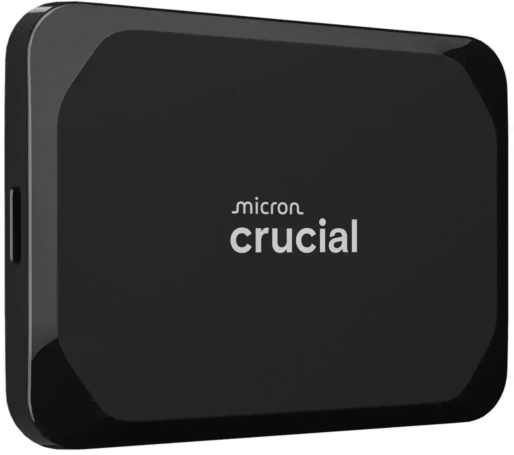 Crucial X9 2TB Portable SSD. External hard drive with read speeds up to 1050 MBps. 3-year warranty.