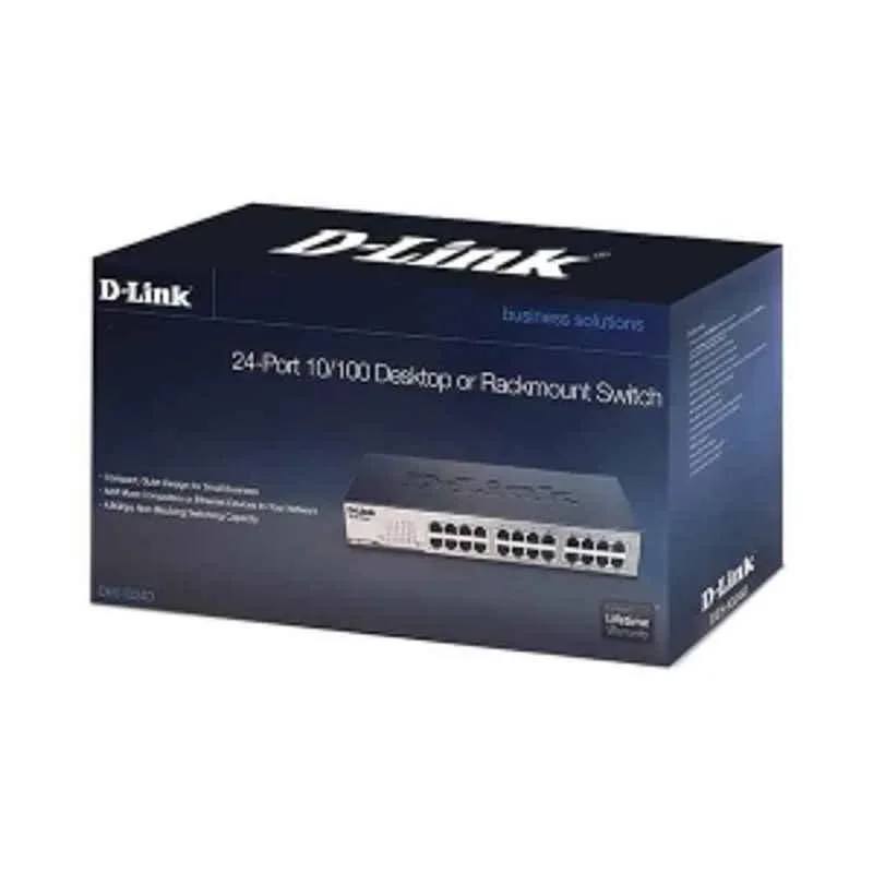 D-Link DES-1024D, 24 Port Fast Ethernet Unmanaged Network Switch image 5