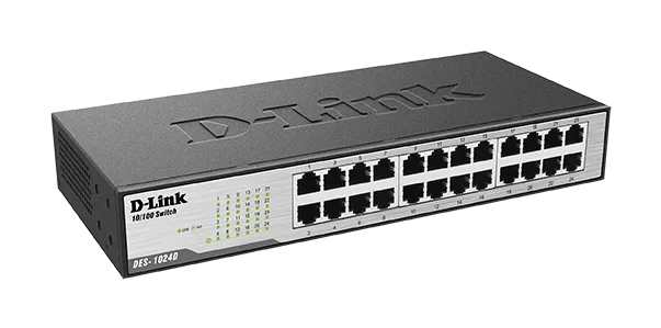 D-Link DES-1024D 24-Port Fast Ethernet 10/100 Mbps Unmanaged Switch image 3