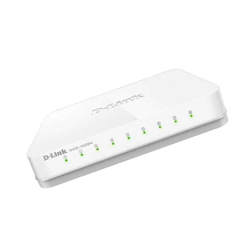 D-Link DGS-1008A 8-Port Gigabit Easy Desktop Switch (White) image 4