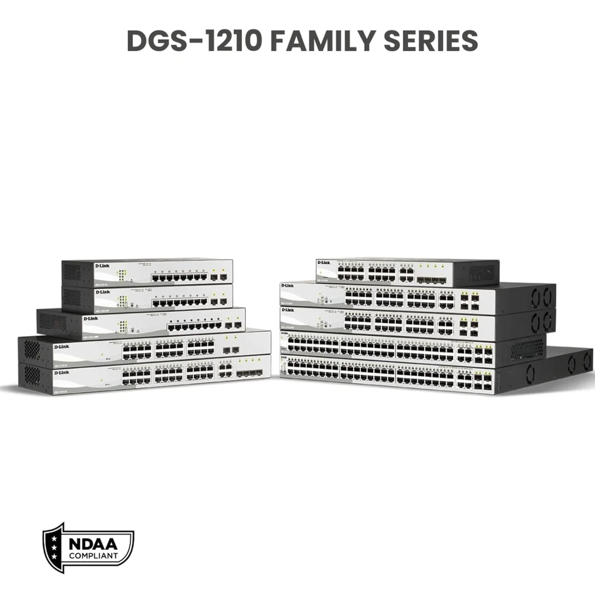 D-Link DGS-1210-10, 8-Port Gigabit Smart Managed Switch with 2x Gigabit SFP Ports image 4