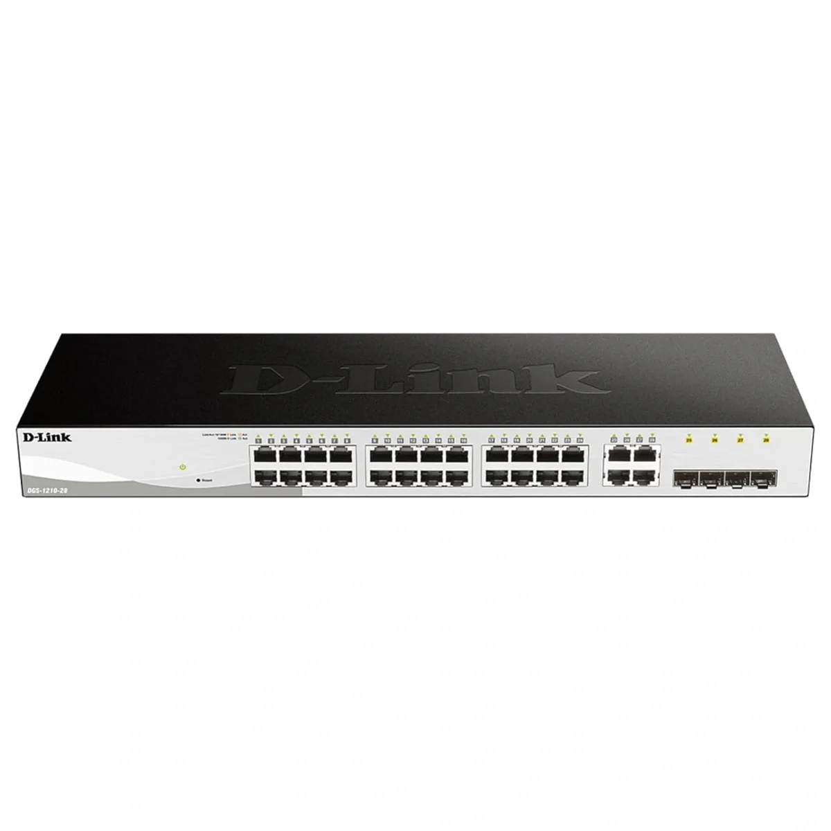 D-Link DGS-1210-28 28-Port Gigabit Web Smart Switch with 4 SFP Uplink Ports