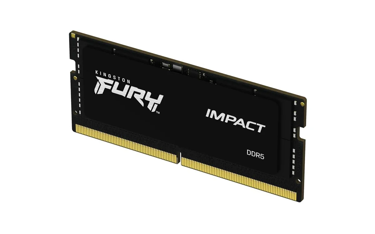 Kingston Technology Fury Impact 1x16GB 5600MT/s DDR5 CL40 Laptop Memory Single Module | Lower Power Comsumption | Intel XMP 3.0 | KF556S40IB-16, 10 Year Warranty image 2