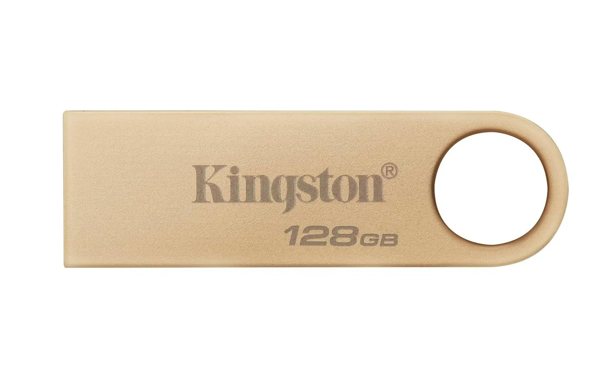 Kingston DataTraveler SE9 G3 128GB USB Flash Drive, USB 3.2 Gen 1, Speed Up to 220MB/s, Premium Metal Casing, DTSE9G3/128GB, 5 Year Warranty