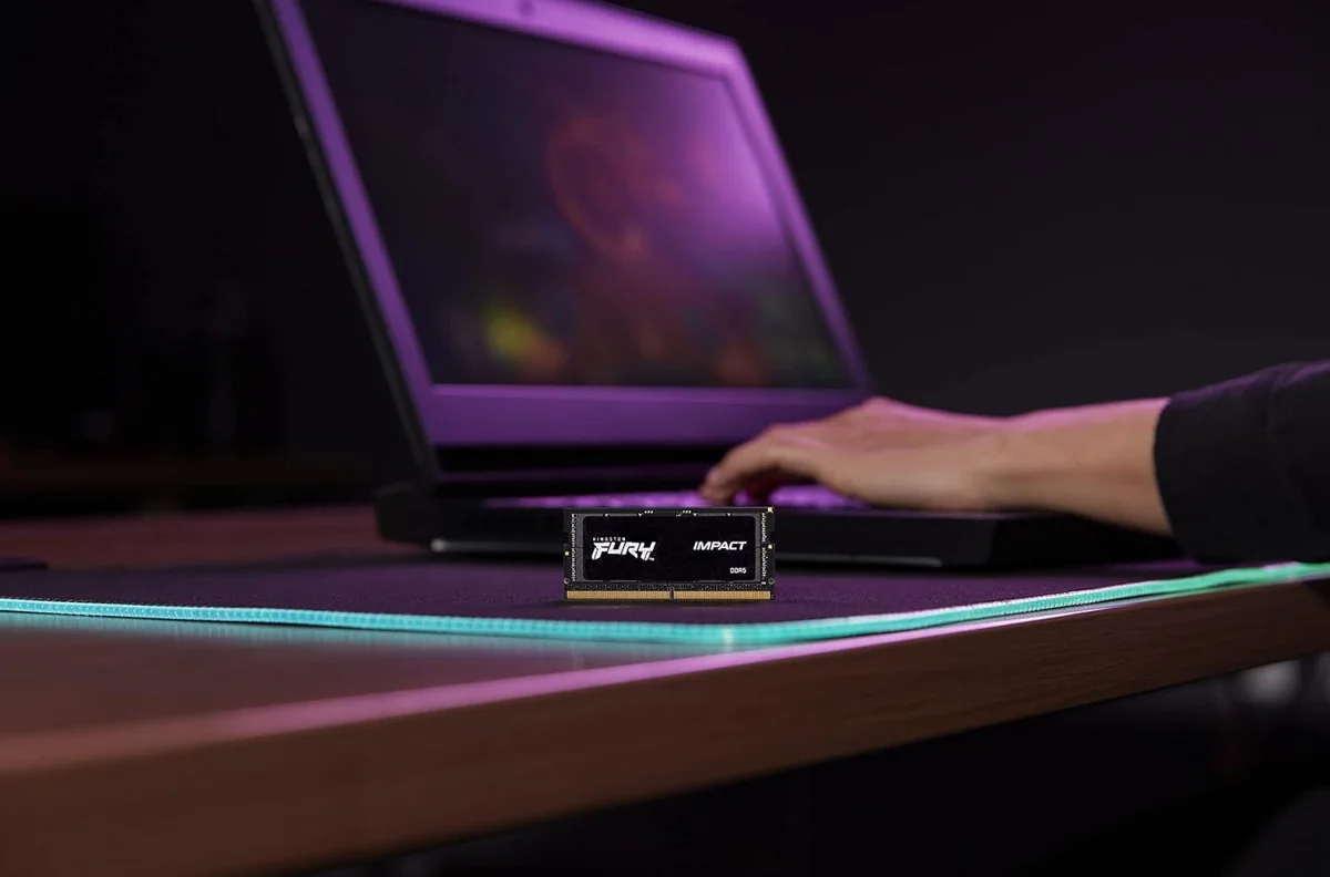 Kingston Technology Fury Impact 1x32GB 5600MT/s DDR5 CL40 Laptop Memory Single Module | Lower Power Comsumption | Intel XMP 3.0 | KF556S40IB-32, 10 Year Warranty image 4