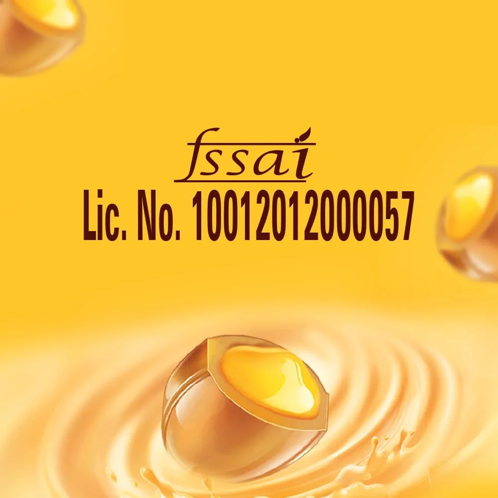 Alpenliebe Creamfills Butter Toffee, Center Filled Candy, pouch, 350gm image 3