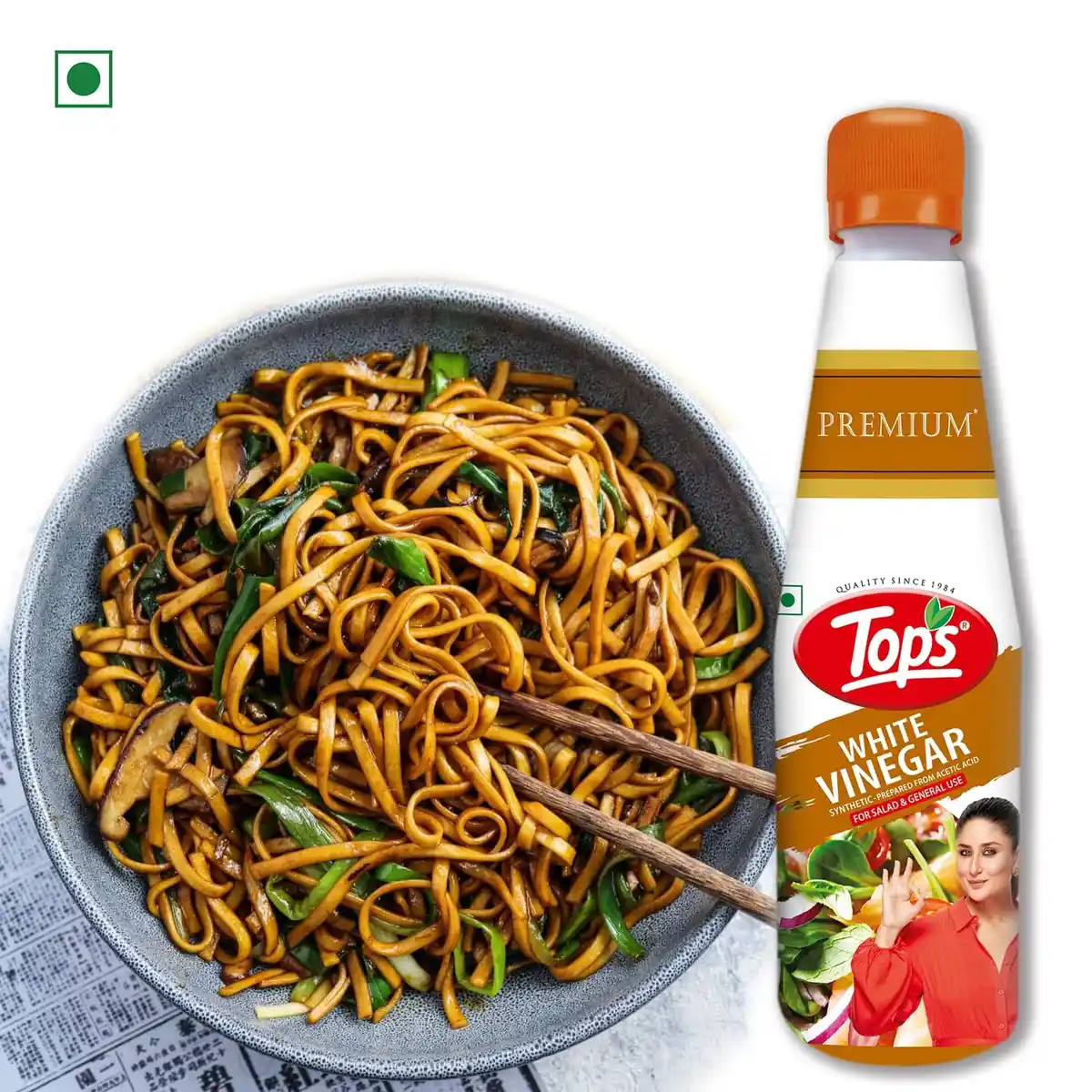 TOPS Synthetic White Vinegar 610ml – Cooking & Cleaning Essential image 3