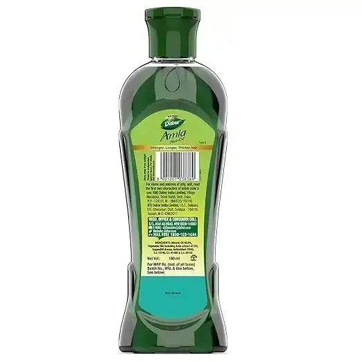 Dabur Amla Hair Oil, 225 ml image 2