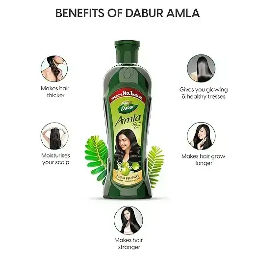 Dabur Amla Hair Oil, 225 ml image 5