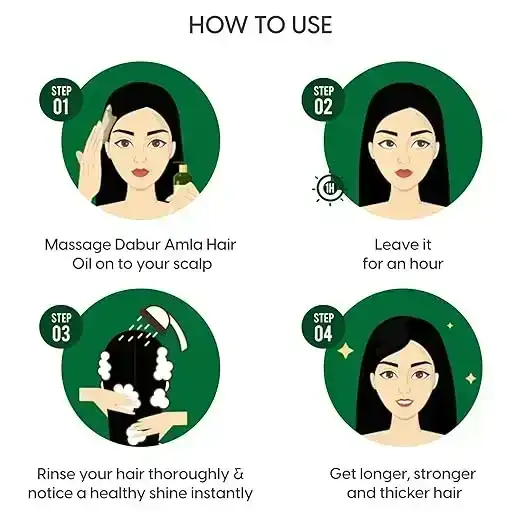 Dabur Amla Hair Oil, 63ml image 2