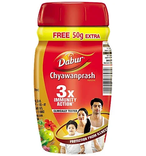 Dabur Chyawanprash 3X Immunity Action Builds Strength, Stamina & Overall Health - 500g