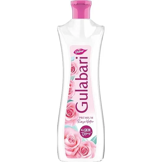 Dabur Gulabari Premium Rose Water with No Paraben for Cleansing and Toning - 250ml