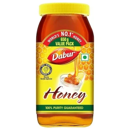 Dabur Honey 650gm - 100% Pure, World's No.1 Honey Brand