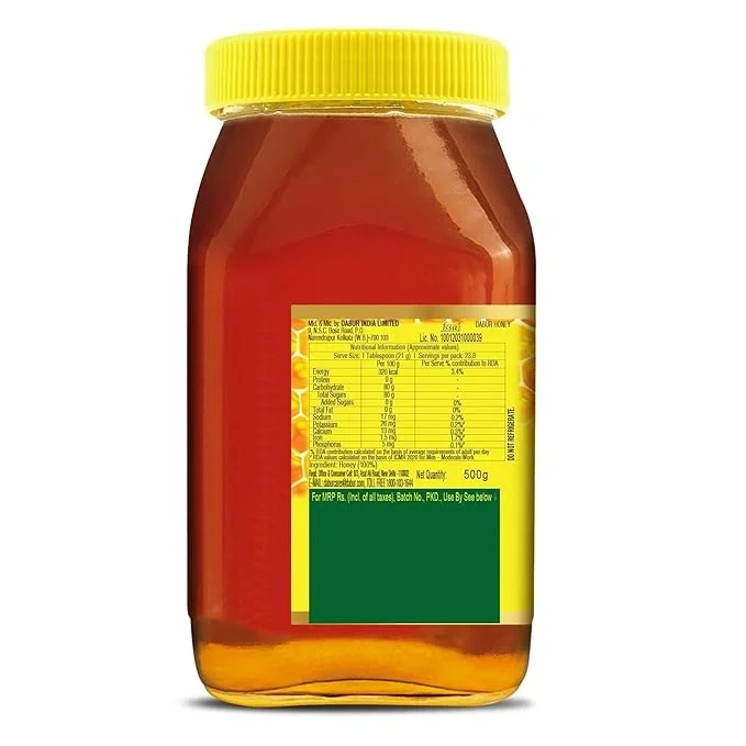Dabur Honey - 500g | 100% Pure | World's No.1 Honey Brand  image 6