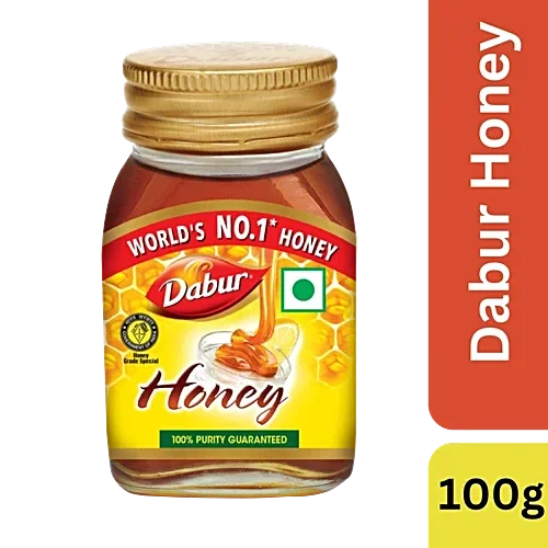 Dabur Honey - 100g | 100% Pure | World's No.1 Honey Brand  image 6