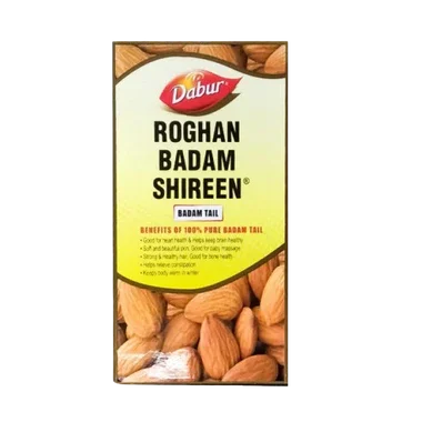 Dabur Roghan Badam Shireen 100ml - 100% Pure Sweet Badam Oil rich in Vitamin-E
