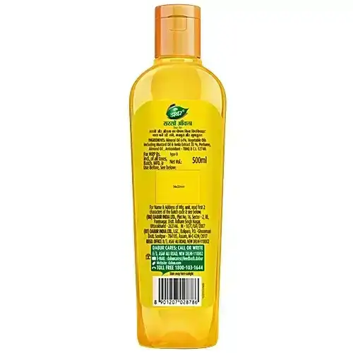 Dabur Sarso Amla Hair Oil, 500 ml image 4