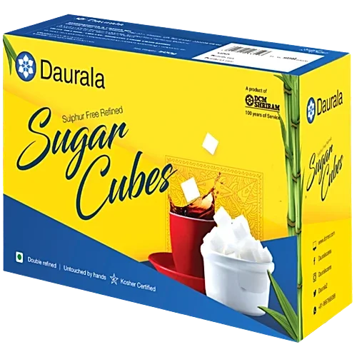 Daurala White Sugar Cubes - 500gm - Sulphur Free, Quick Dissolve Sugar Cubes image 9