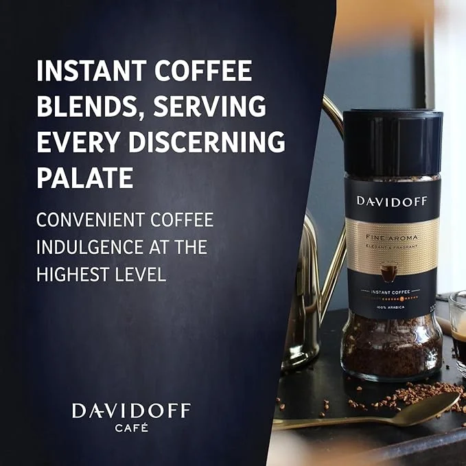 Davidoff Fine Aroma Instant Coffee 7/12 Intensity - 100% Arabica, 3.53 oz 100g, image 6