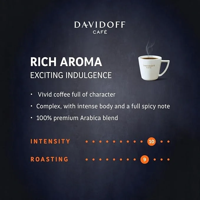 Davidoff Rich Aroma Instant Coffee, 100% Arabica, Vivid & Spicy, 100g/90g image 5