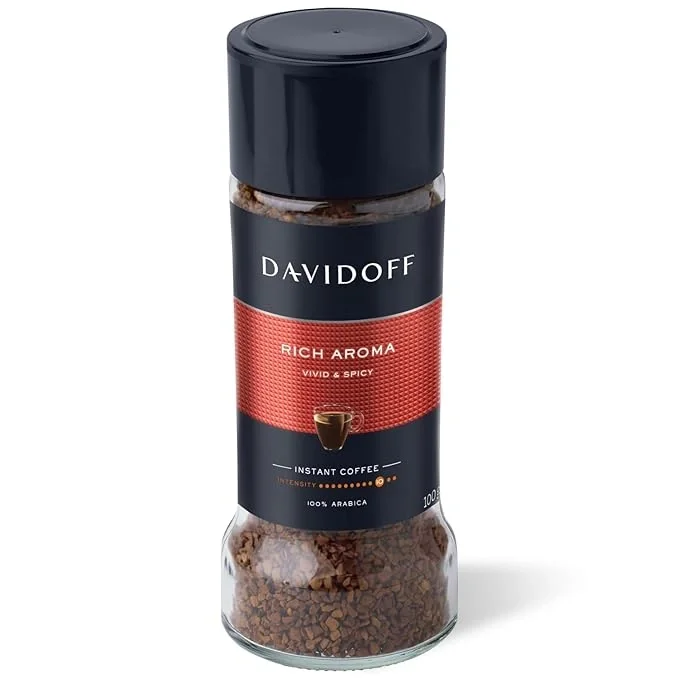 Davidoff Rich Aroma Instant Coffee, 100% Arabica, Vivid & Spicy