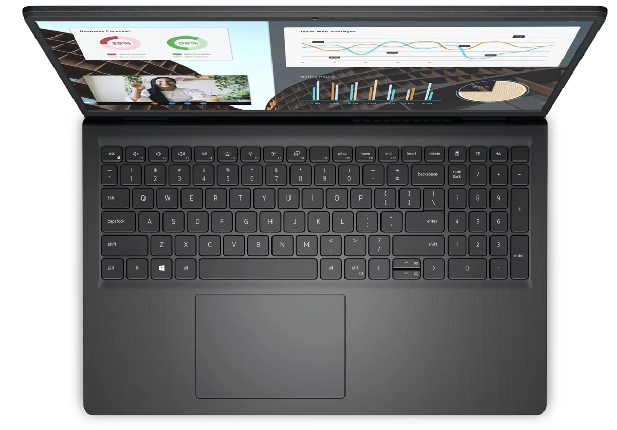 DELL VOSTRO 3530 LAPTOP 15.6" FHD DISPLAY, 13TH GENERATION INTEL CORE I5-1334U PROCESSOR, 16GB DDR4 RAM, 512GB SSD, INTEL IRIS XE GRAPHICS, WIN 11 + OFFICE H&S 2024- TITAN GREY, 1.66 kg, 1 Year Warranty image 3