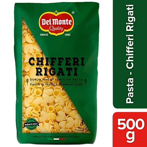 Del Monte Durum Wheat Chifferi Rigati Pasta, 500g