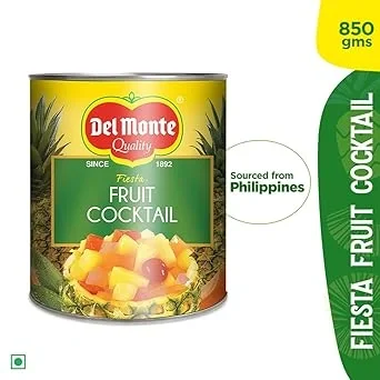 Del Monte Fiesta Fruit Cocktail 850 g | Premium Mixed Fruits in Syrup | Ready to Eat image 6