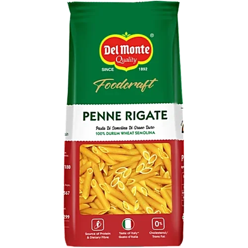 Del Monte Foodcraft Penne Rigate Pasta, 400g | Perfect for Italian & Baked Dishes image 2