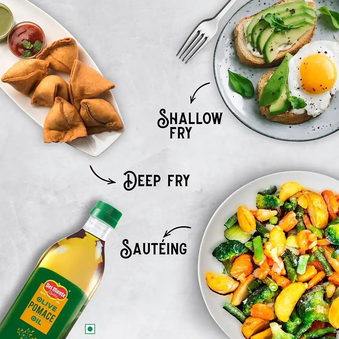 Del Monte Olive Pomace Oil 5 L Tin – Ideal for High-Heat Cooking & Frying image 6