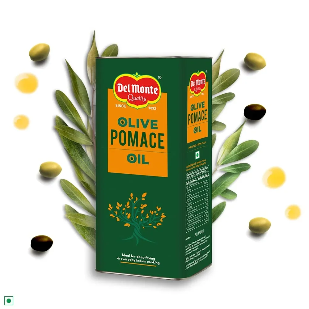 Del Monte Olive Pomace Oil 5 L Tin – Ideal for High-Heat Cooking & Frying image 8