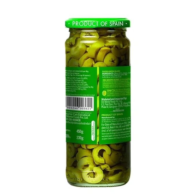 Del Monte Sliced Green Olives, 235 g image 2