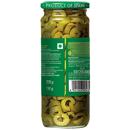 Del Monte Sliced Green Olives, 235 g image 3