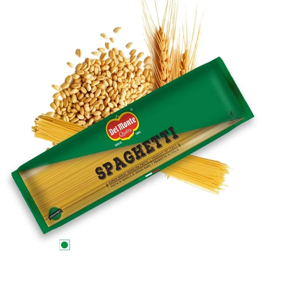 Del Monte Imported Spaghetti Pasta | 100% Durum Wheat Semolina, No Maida image 5