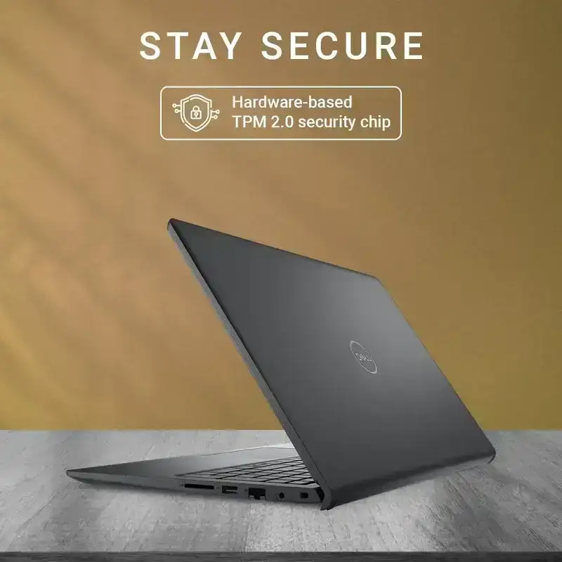 Dell Vostro 3530, Intel Core i5-1334U, 8GB DDR4 RAM, 512GB NVMe SSD, Display 15.6" FHD 120Hz, WIN 11 Home + MS Office 2024 H&S, Backlit Keyboard, Carbon Black, 1 Year Warranty image 7