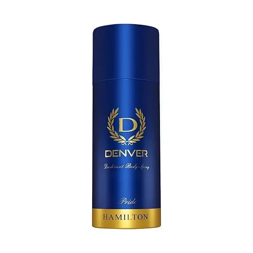Denver Deodorant Pride 150ml, Long-Lasting, Skin-Friendly Body Spray for Modern Men