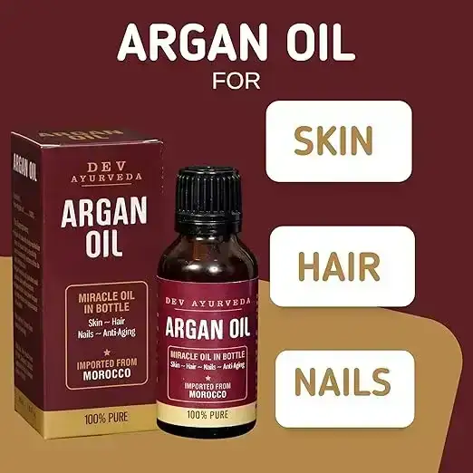 Dev Ayurveda Argan Oil, 30 mL image 2