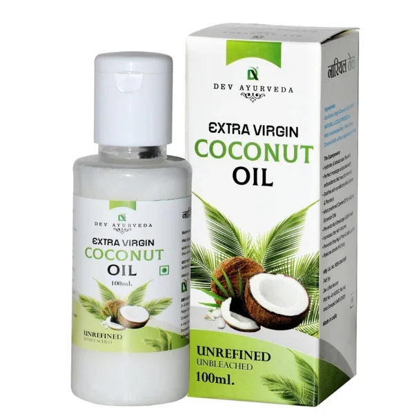 Dev Ayurveda Dev Coconut Oil 100ml Extra Virgin