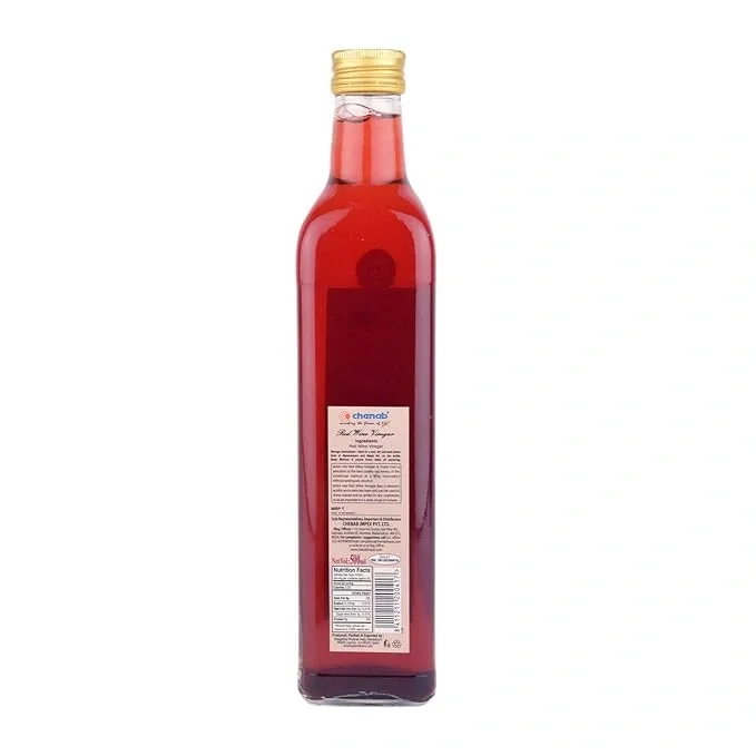 Dolce Vita Premium Red Wine Vinegar 500ml for Salads & Cooking image 2