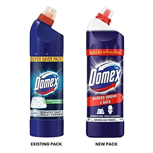  DOMEX SPARKLING FRESH TOILET CLEANER- 475ML | FIGHTS ODOUR FOR UPTO 3 DAYS^ image 3