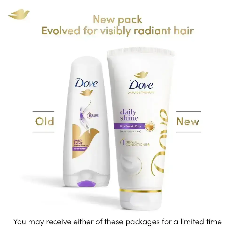 Dove Daily Shine Hair Conditioner, 175ml image 3