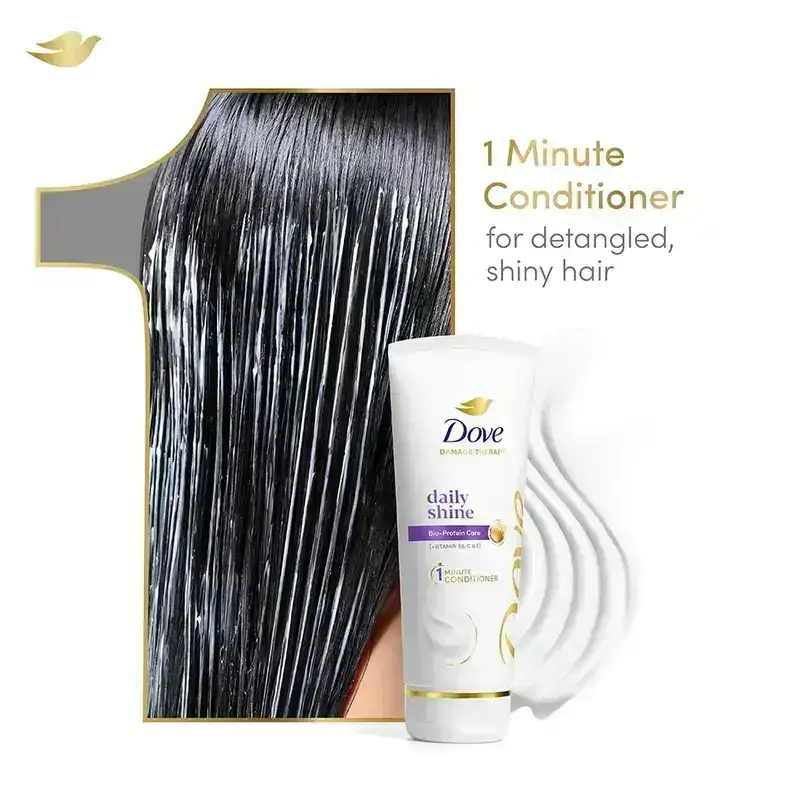Dove Daily Shine Hair Conditioner, 175ml image 6