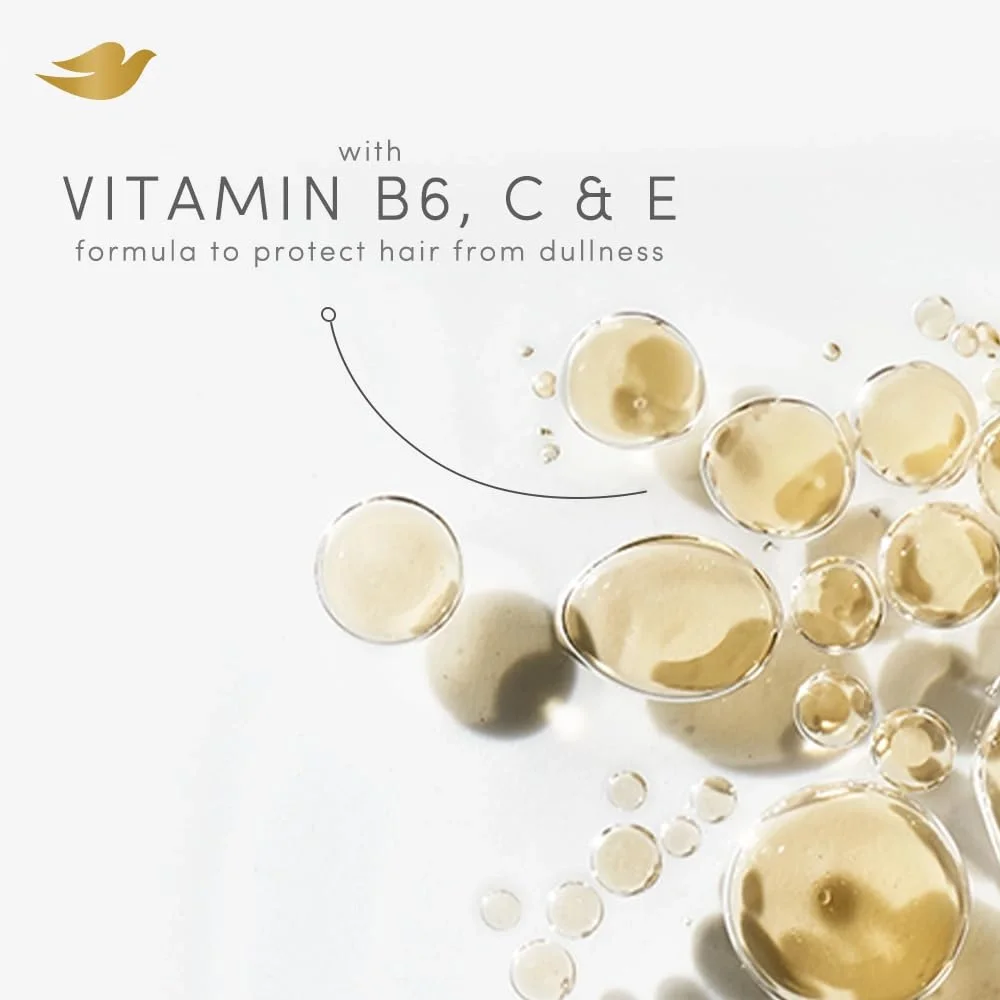 Dove Daily Shine Shampoo 340ml – For Dry and Damaged Hair: image 5