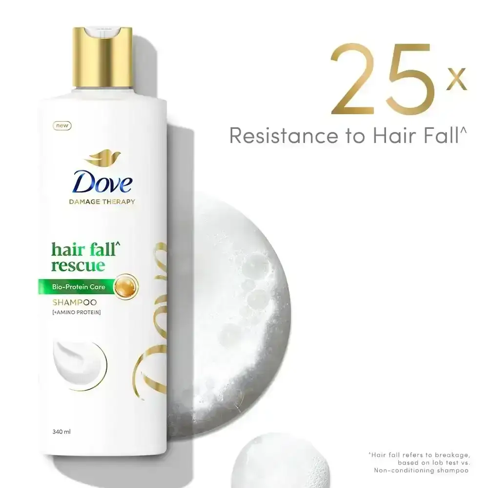 Dove, Hair Fall Rescue Shampoo, 340 ml image 8