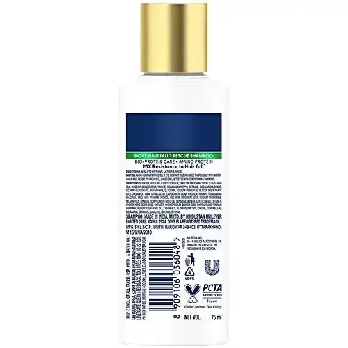 Dove Hair Fall Rescue Shampoo, 75 ml image 2
