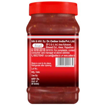 Dr. Oetker Funfoods  Garlic Chilli Spread & Dip 250gm,  image 2
